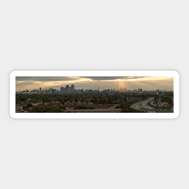 London Panorama Sticker by Z Snapper